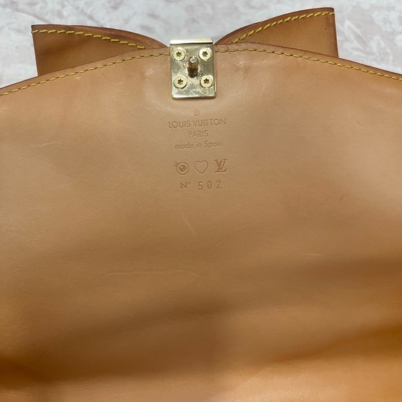 Louis Vuitton Eye love You Retro Sac multicolor. Leather white - Picture 6 of 15